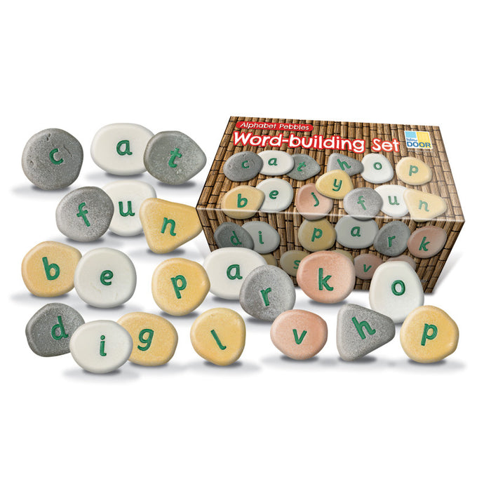 Yellow Door YUS1002 Alphabet Pebbles, Word-Building Set