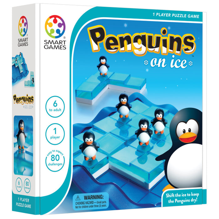 SmartGames SG-155 Penguins on Ice&trade; Puzzle Game