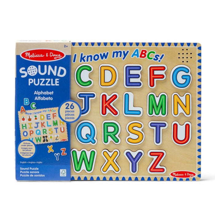 Melissa & Doug LCI340 Alphabet Sound Puzzle - 26 Pieces