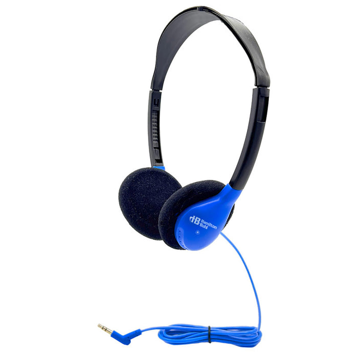 HamiltonBuhl HECHA2BLU Personal On-Ear Stereo Headphone, Blue