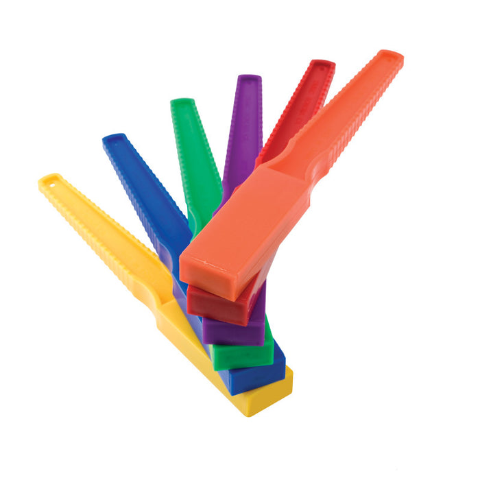 Dowling Magnets DO-736625 Magnet Wand, Assorted Primary Colors, Pack of 24