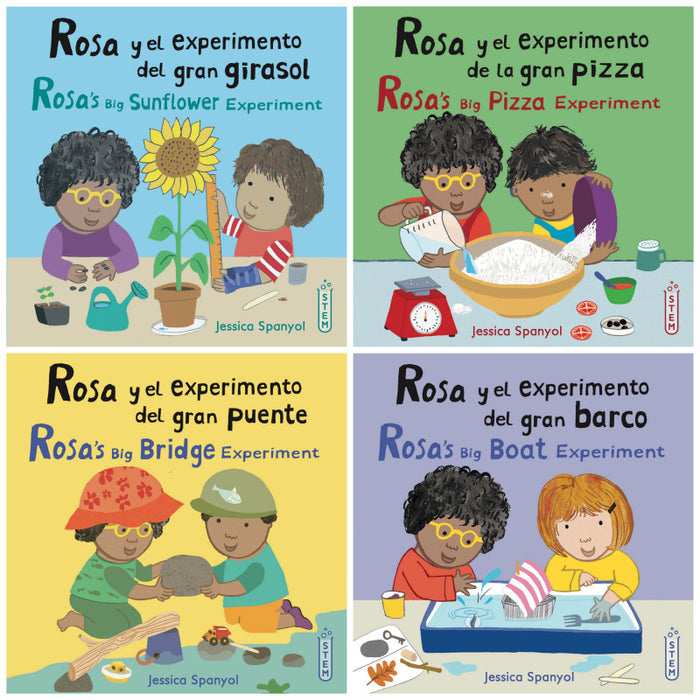 Child's Play Books CPYCPRW Workshop/El Taller De Rosa Books, Set of 4