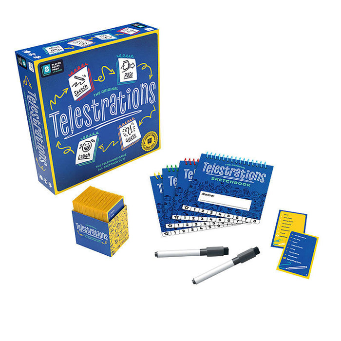 USAopoly USAPG000264 Telestrations 8 Player: The Original