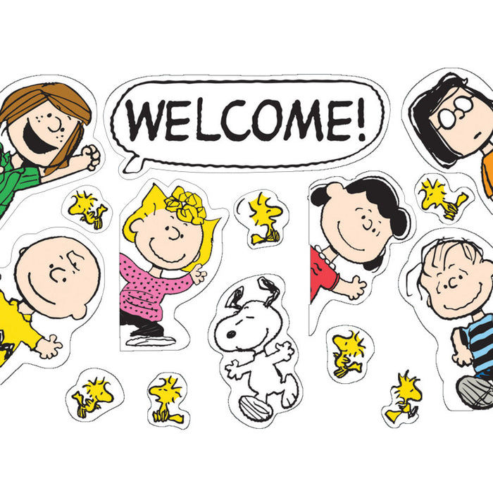 Eureka EU-847745 Peanuts Welcome Go-Arounds, 15 Pieces