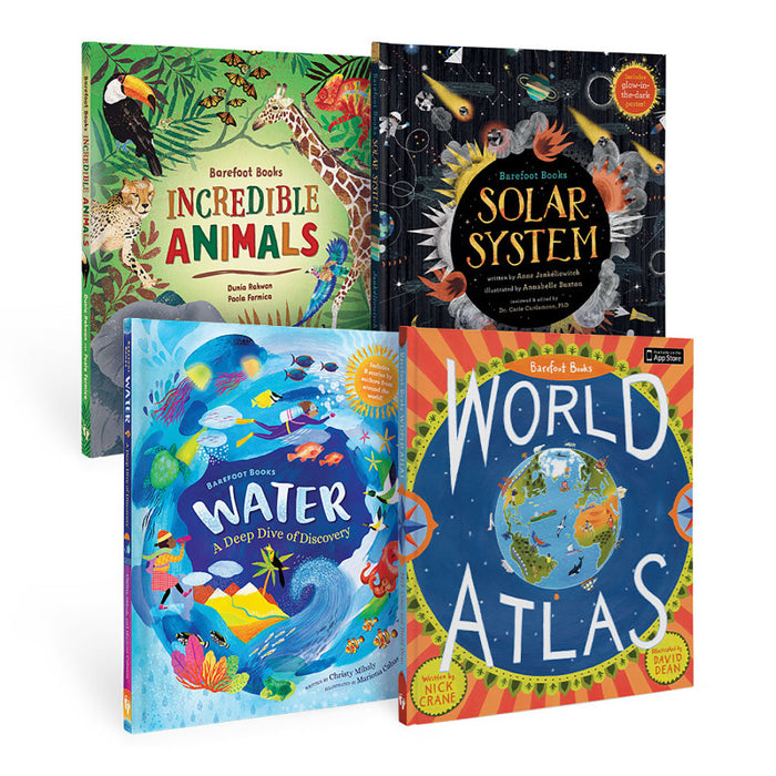 Barefoot Books BBK9798888593400 3rd Grade STEAM Book Bundle, Set of 4