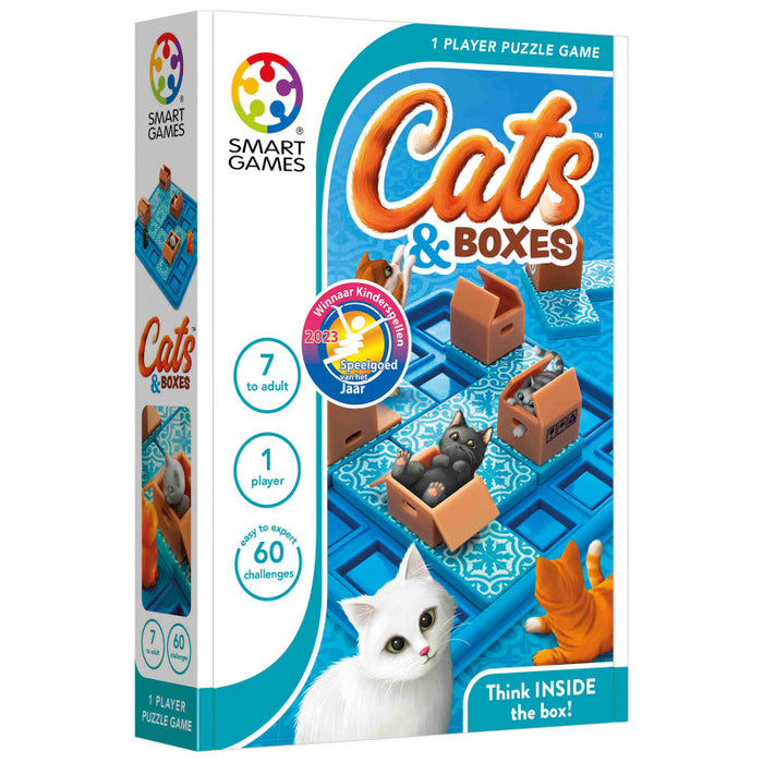 SmartGames SG-450US Cats & Boxes Puzzle Game