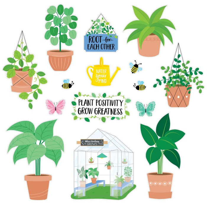 Creative Teaching Press CTP10409 Positively Plants Plant Positive Bulletin Board Set