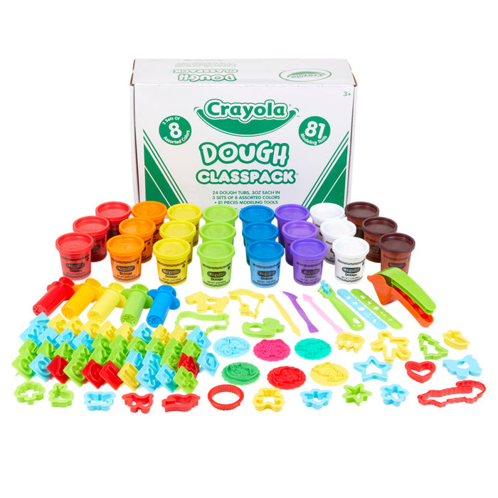 Crayola BIN570172 Classpack Dough with Clay Tools