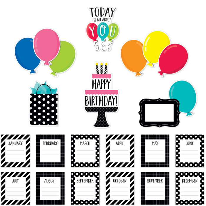 Creative Teaching Press CTP10203 Happy Birthday Mini Bulletin Board Set