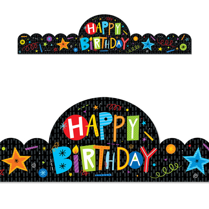 Creative Teaching Press CTP2817 Happy Birthday Crowns, Pack of 30