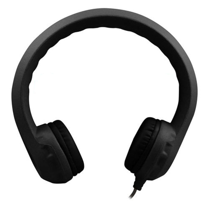 HamiltonBuhl HECKIDSBLK Flex-Phones, Foam Headphones, Black