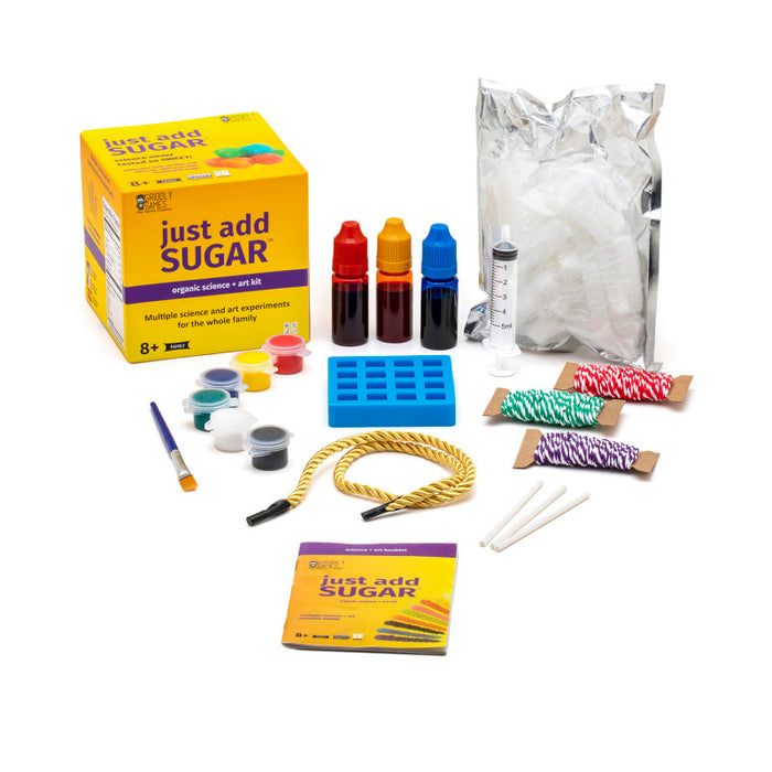 Griddly Kids GRG4000599 Just Add Sugar Science + Art Kit