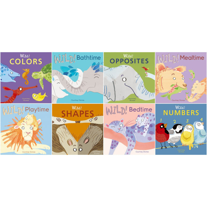 Child's Play Books CPY9781786289872 Wild! Concepts Board Book Set 8-Book Set