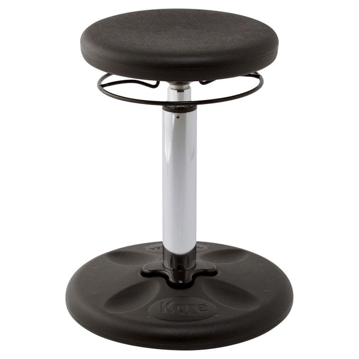Kore Design KD-2560 Kids Adjustable Tall Wobble Chair 16.5-24", Black