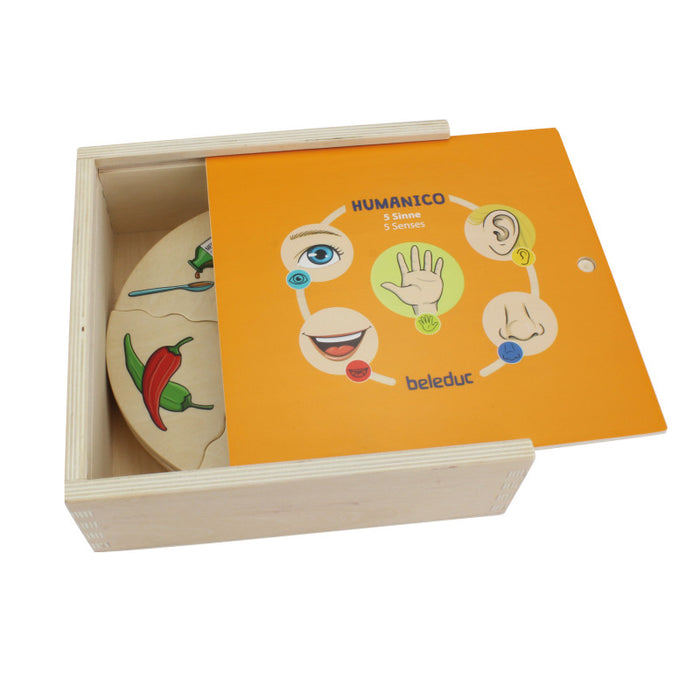 Beleduc PLWB11556 Humanico 5 Senses Puzzle