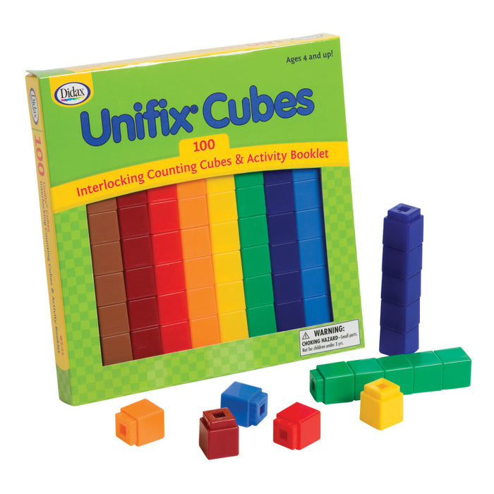 Didax DD-225 UNIFIX Cube Set, 100 Per Pack