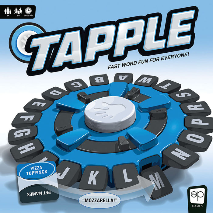 USAopoly USATL097000 Tapple Fast Word Fun For Everyone!