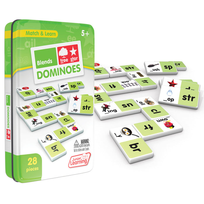 Junior Learning JRL494 Blends Dominoes