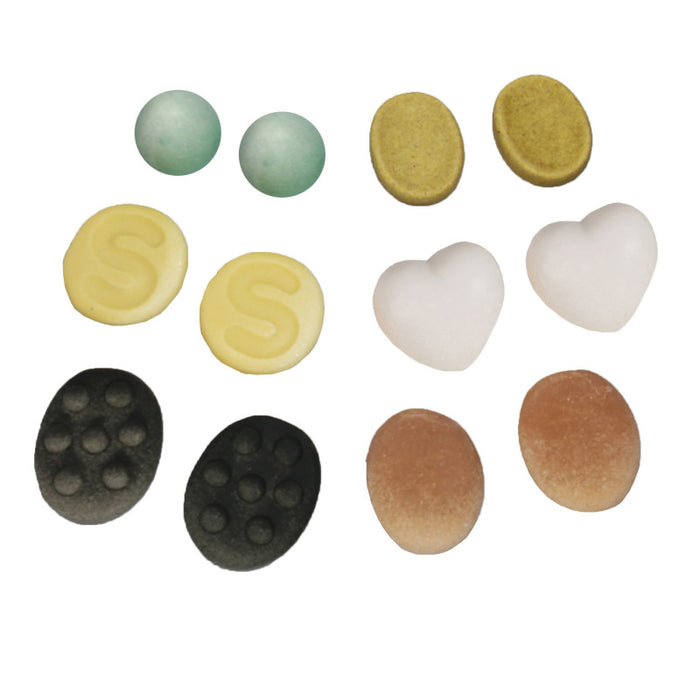 Yellow Door YUS1118 Sensory Worry Stones, Set of 12