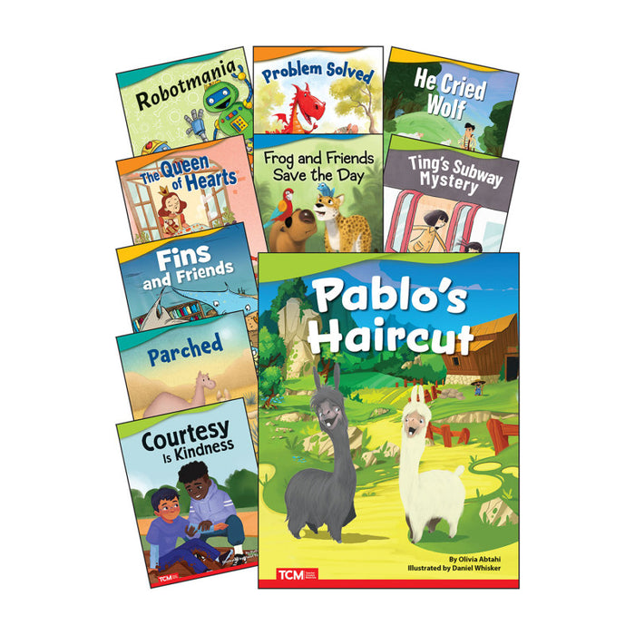 Teacher Created Materials SEP134709 Literary Text Grade 2 Readers Set 1 10-Book Set