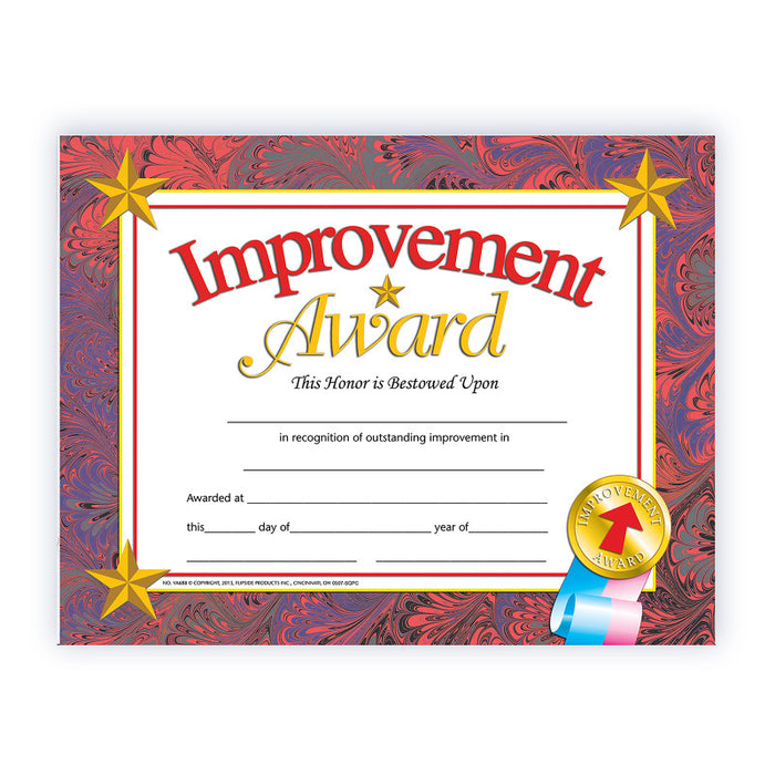 Hayes Publishing H-VA688 Improvement Award