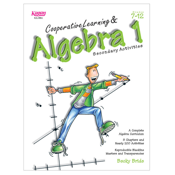 Kagan Publishing KA-BBA Cooperative Learning & Algebra Book, Grade 7-12
