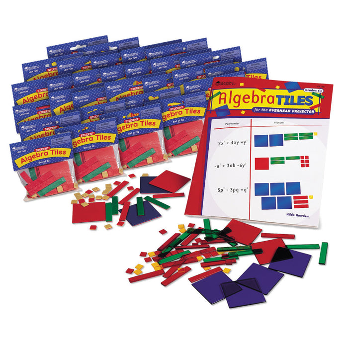 Learning Resources LER7547 Algebra Tiles&trade; Classroom Set