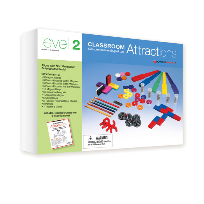 Dowling Magnets DO-731302 Classroom Attractions Kit, Level 2