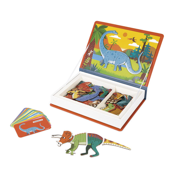 Janod JND02590 Magneti'book - Dinosaurs
