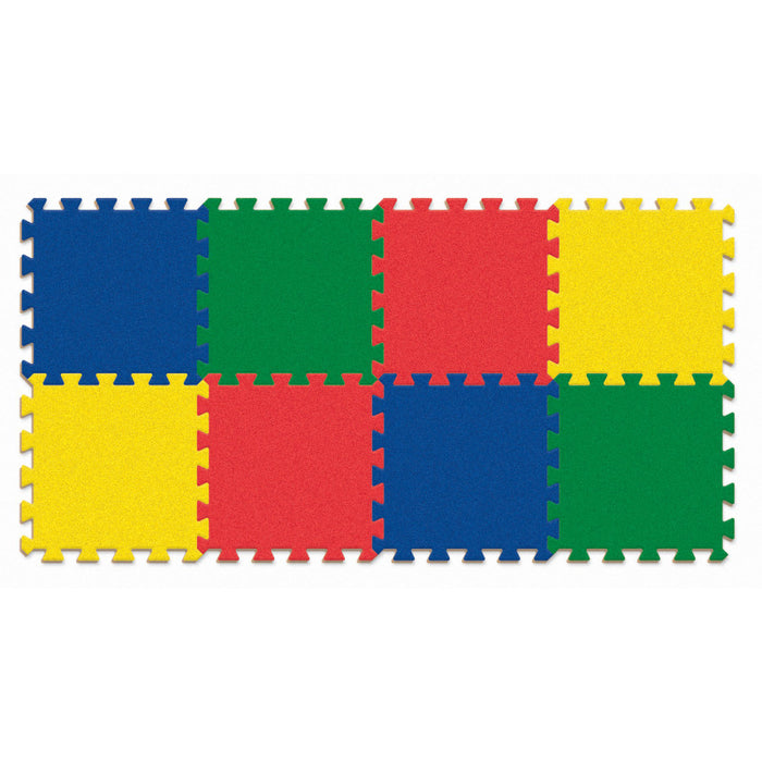 WonderFoam PACAC4355 Carpet Tiles, Solid Color Expansion Pack, 12" x 12", 4 Count