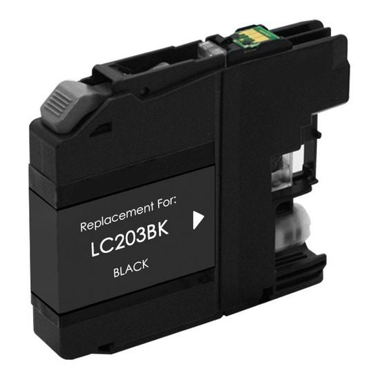 Compatible Brother LC203BK High Yield Black Inkjet Cartridge
