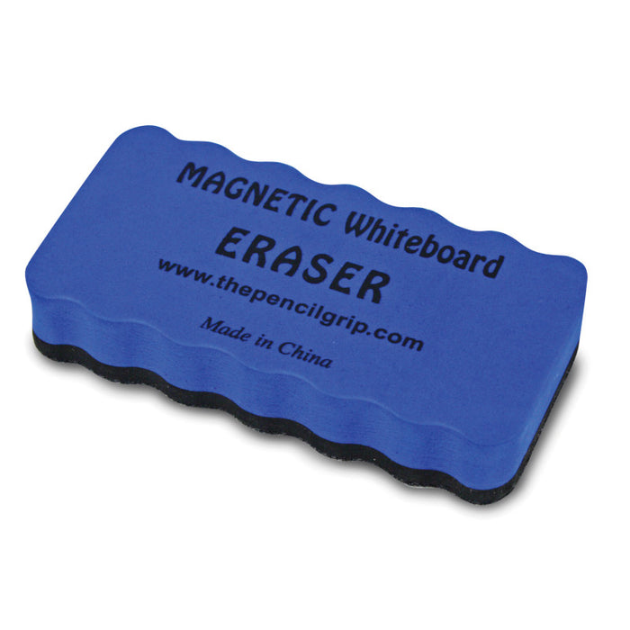 The Pencil Grip TPG35224 Magnetic Whiteboard Eraser, 4" x 2", Blue, Pack of 24