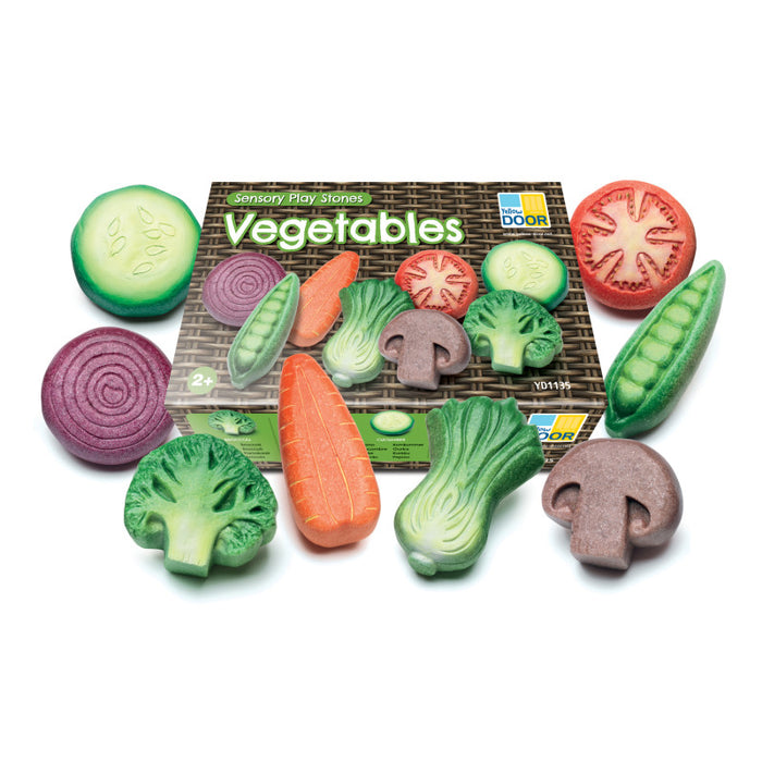 Yellow Door YUS1135 Vegetable Sensory Play Stones
