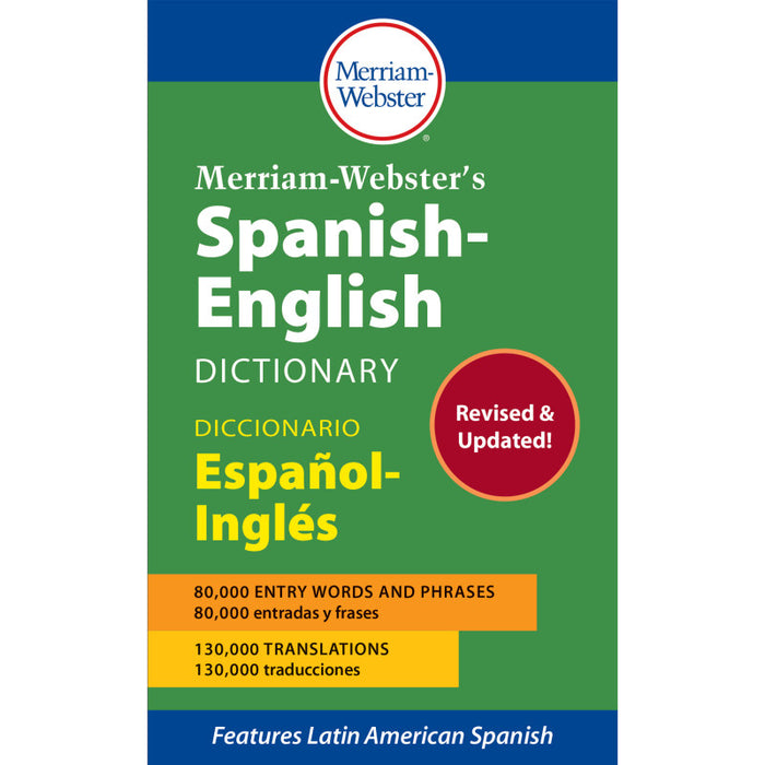 Merriam-Webster MW-2987 Merriam-Webster's Spanish-English Dictionary, Mass Market Paperback
