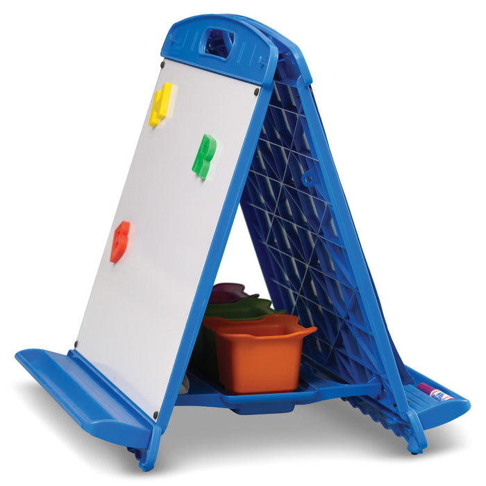 Copernicus CEPTTE100 Tabletop Easel with Dry Erase Boards, Pocket Chart, and Storage Tubs