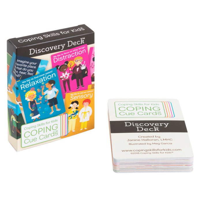 Coping Skills for Kids CSKCCDIS Coping Cue Cards&trade; Discovery Deck&trade;