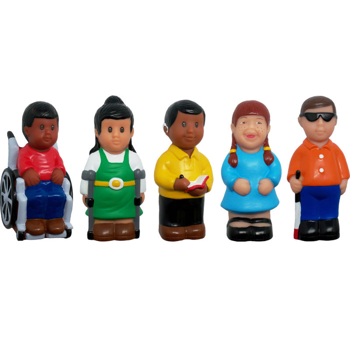 Get Ready Kids MTB629 Friends with Disabilities Play Figures