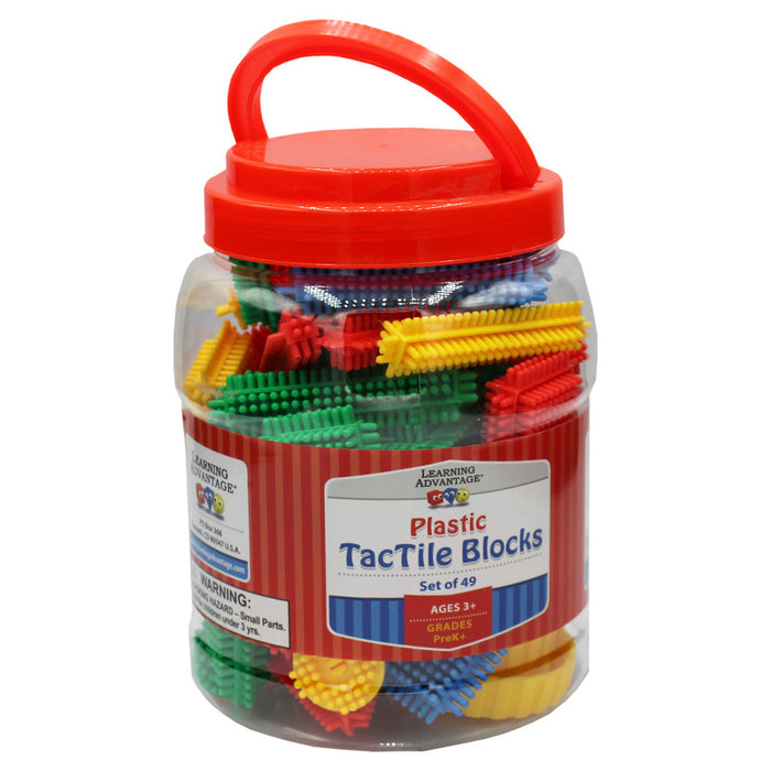 Learning Advantage CTU9329 TacTile Blocks - Set of 49
