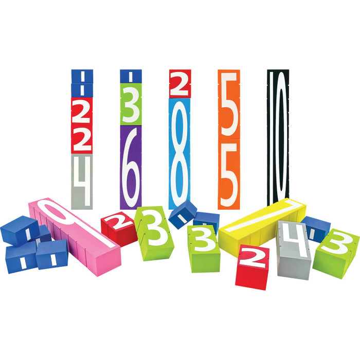 Teacher Created Resources TCR20123 Number Stax - Stacking Foam Number Blocks