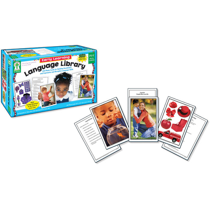 Key Education Publishing KE-845036 Early Learning Language Library Cards