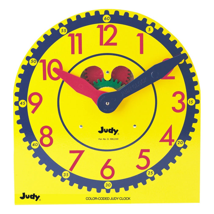 Carson Dellosa Education ID-99086 Color-Coded Judy Clock
