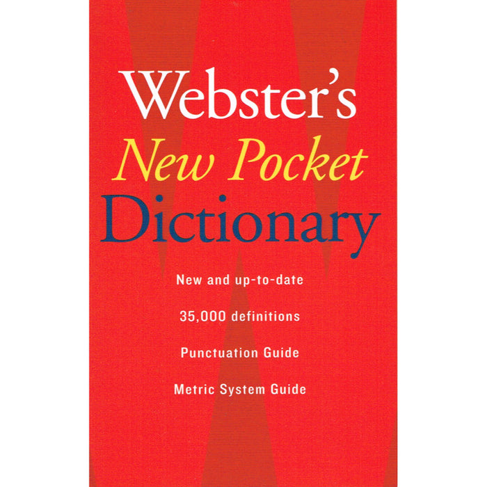 Houghton Mifflin Harcourt AH-9780618947263 Webster's New Pocket Dictionary
